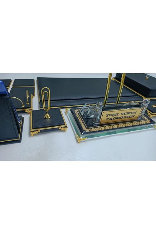 SULTAN SİYAH VE GOLD KRİSTAL KİŞİYE ÖZEL İSİMLİKLİ LÜKS TASARIM SÜMEN VE MAKAM TAKIMI