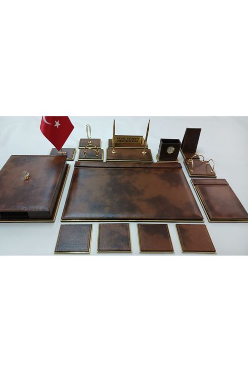 MELİKŞAH BULUT KAHVE VE GOLD  PREMİUM SÜMEN VE MAKAM TAKIMI 