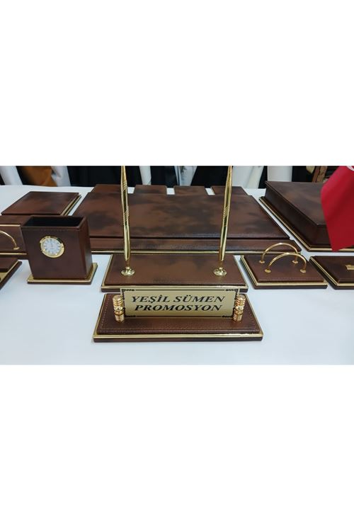 MELİKŞAH BULUT KAHVE VE GOLD  PREMİUM SÜMEN VE MAKAM TAKIMI 