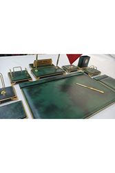 BULUT YEŞİL VE GOLD KİŞİYE ÖZEL İSİMLİKLİ GOLD AYAKLI LÜX TASARIM SÜMEN VE MAKAM TAKIMI