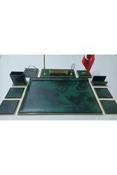 BULUT YEŞİL VE GOLD KİŞİYE ÖZEL İSİMLİKLİ LÜX TASARIM SÜMEN VE MAKAM TAKIMI