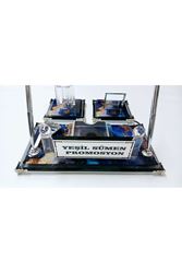 SULTAN MAVİ KRİSTAL KİŞİYE ÖZEL İSİMLİK SETİ
