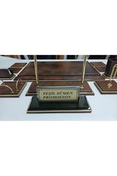 KRİSTAL İSİMLİKLİ BULUT KAHVE VE GOLD SÜMEN VE MAKAM TAKIMI