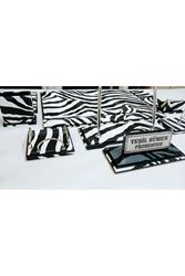 ZEBRA DESEN KİŞİYE ÖZEL PREMİUM SÜMEN VE MAKAM TAKIMI