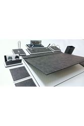 GRİ VE BEYAZ TASARIM KRİSTAL CAM KİŞİYE ÖZEL İSİMLİKLİ LÜKS TASARIM SÜMEN VE MAKAM TAKIMI