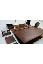 NEVA BULUT KAHVE VE GOLD LÜKS SÜMEN VE MAKAM TAKIMI